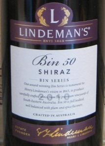 Bin50 Shiraz Label